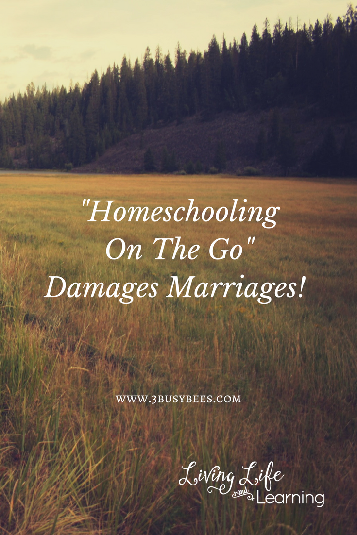 Homeschooling On The Go Damages Marriages